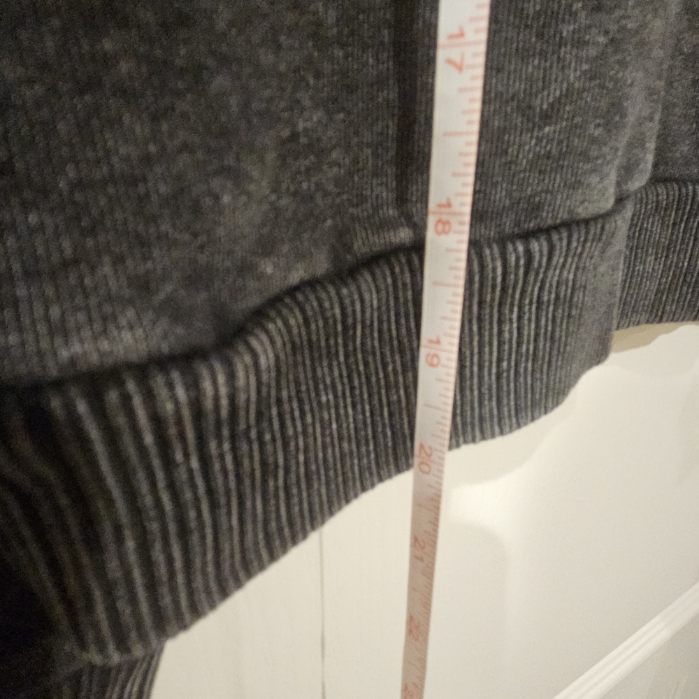 Gameday Couture Embellished Black Acid Wash Crew Neck Sweatshirt Size Small - Picture 5 of 6
